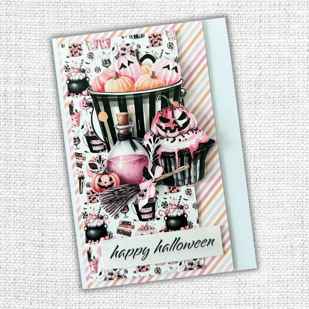 Pink Halloween Cut Aparts Paper Pack 32793