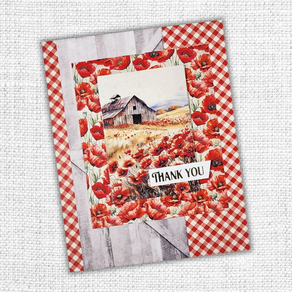 Poppy Garden Basics 12x12 Paper Collection 34644
