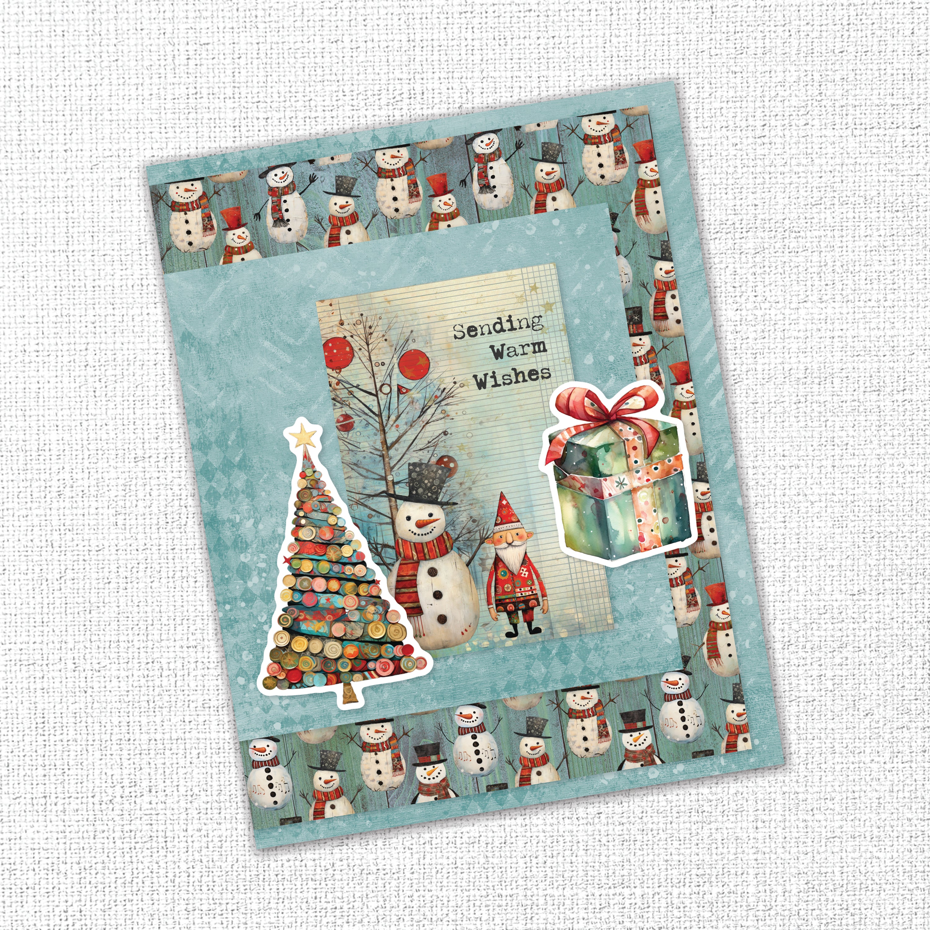 Merry and Bright Quick Cards Kit 35701