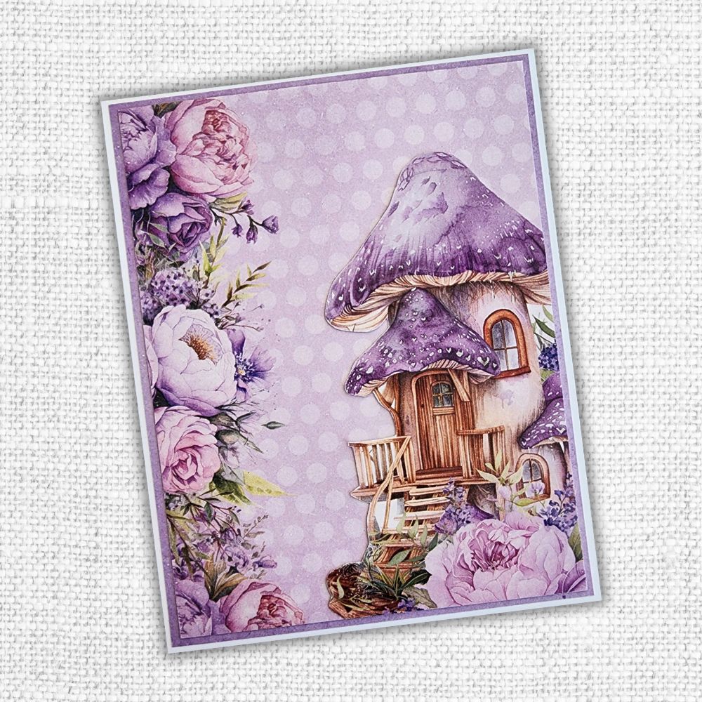 Lavender & Fairies Cut Aparts Paper Pack 33531