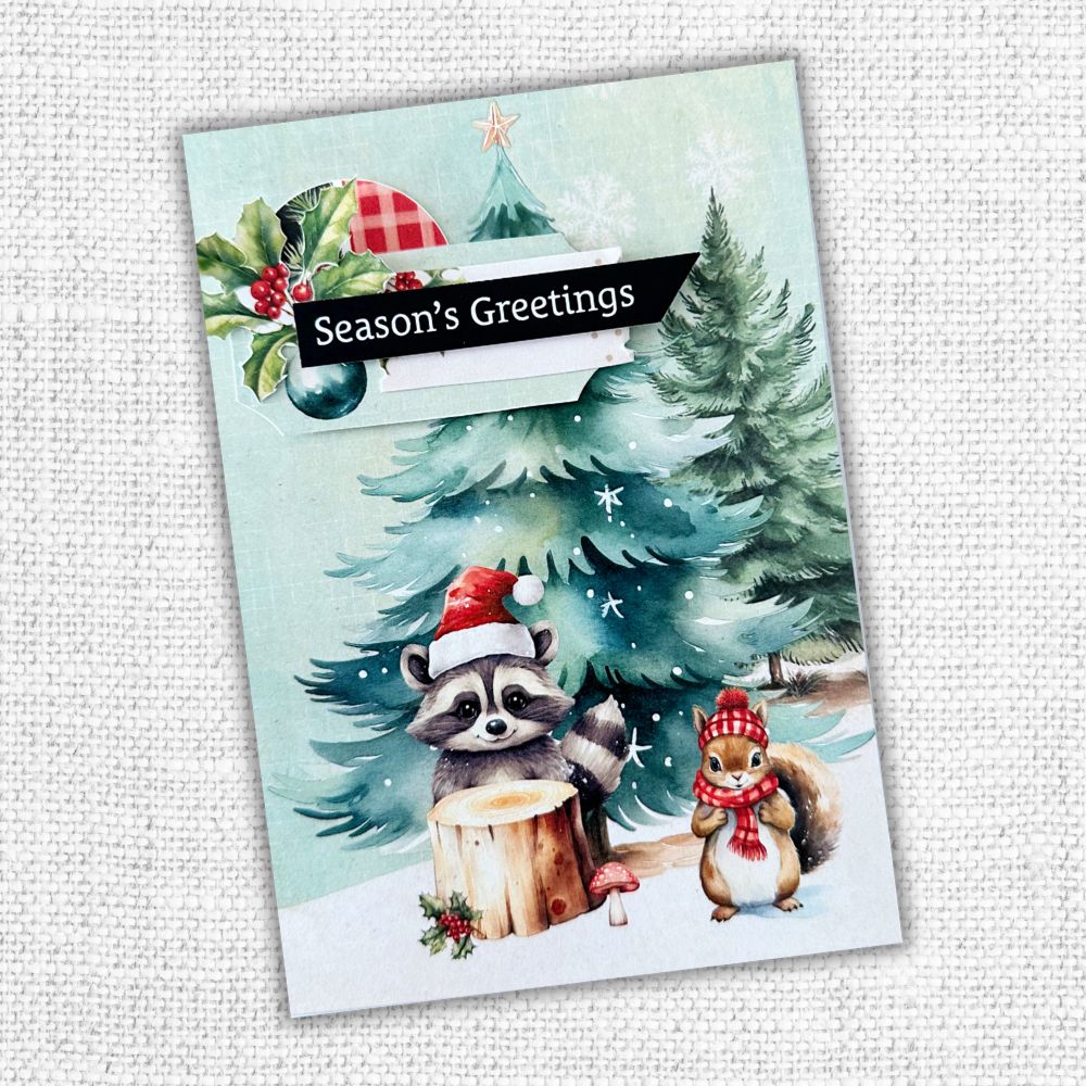 Woodland Christmas Papercuts Kit 33066