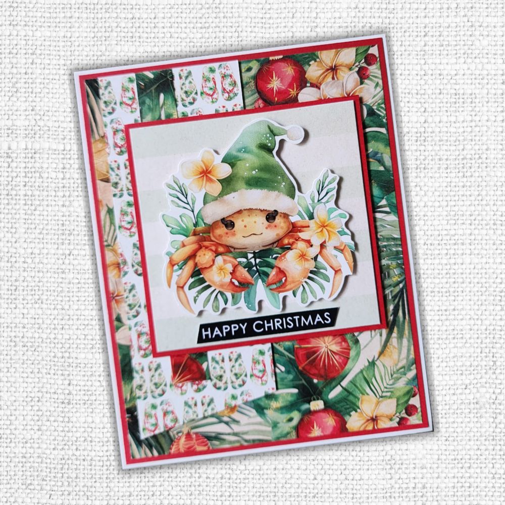 Tropical Christmas B 12x12 Paper (12pc Bulk Pack) 33120