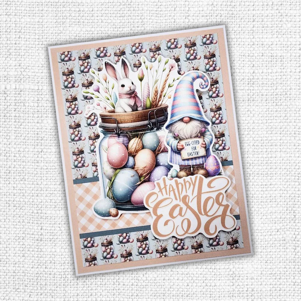 Happy Easter Quick Cards Die Cuts & Sentiments 31776