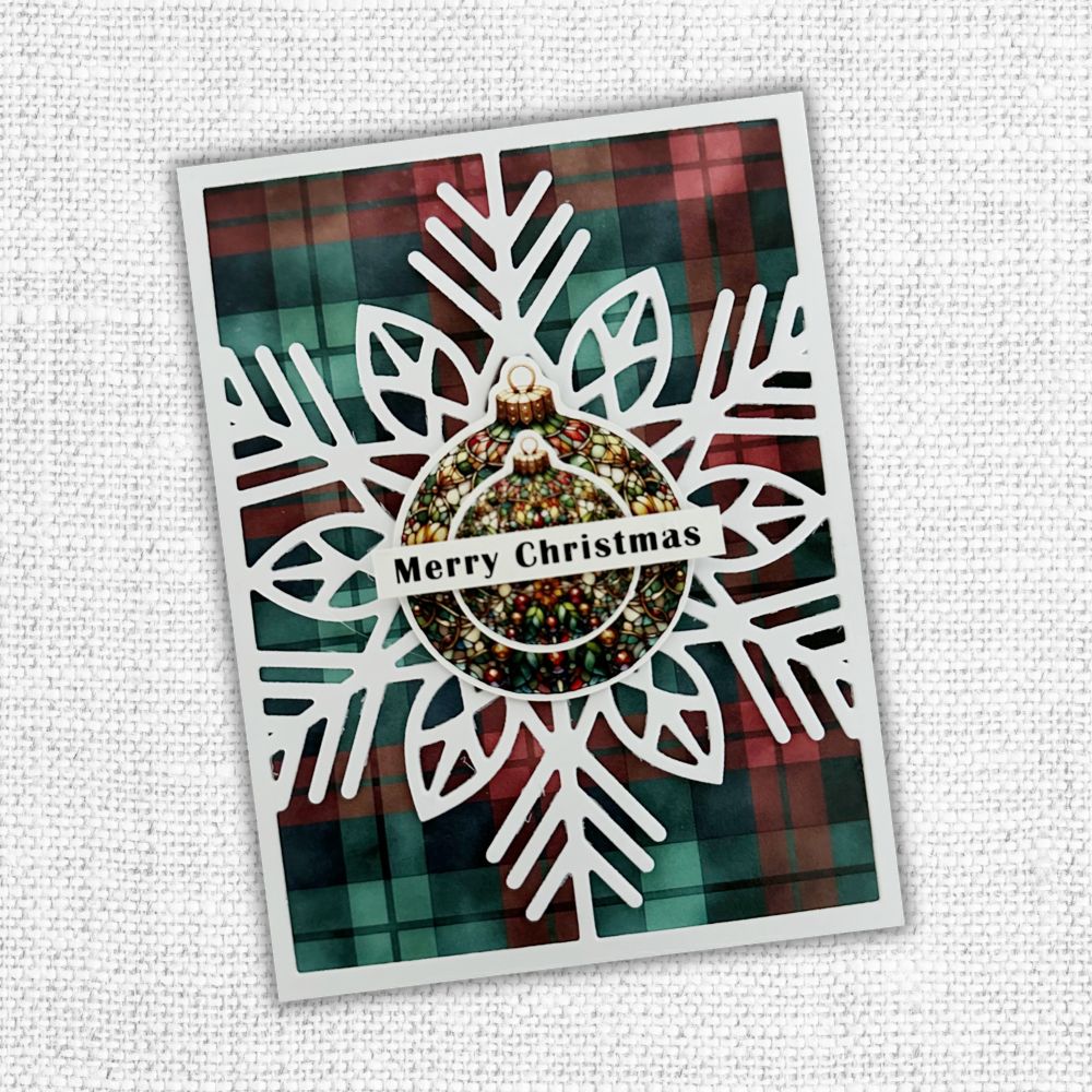 Christmas Snowflake Coverplate Die 32427