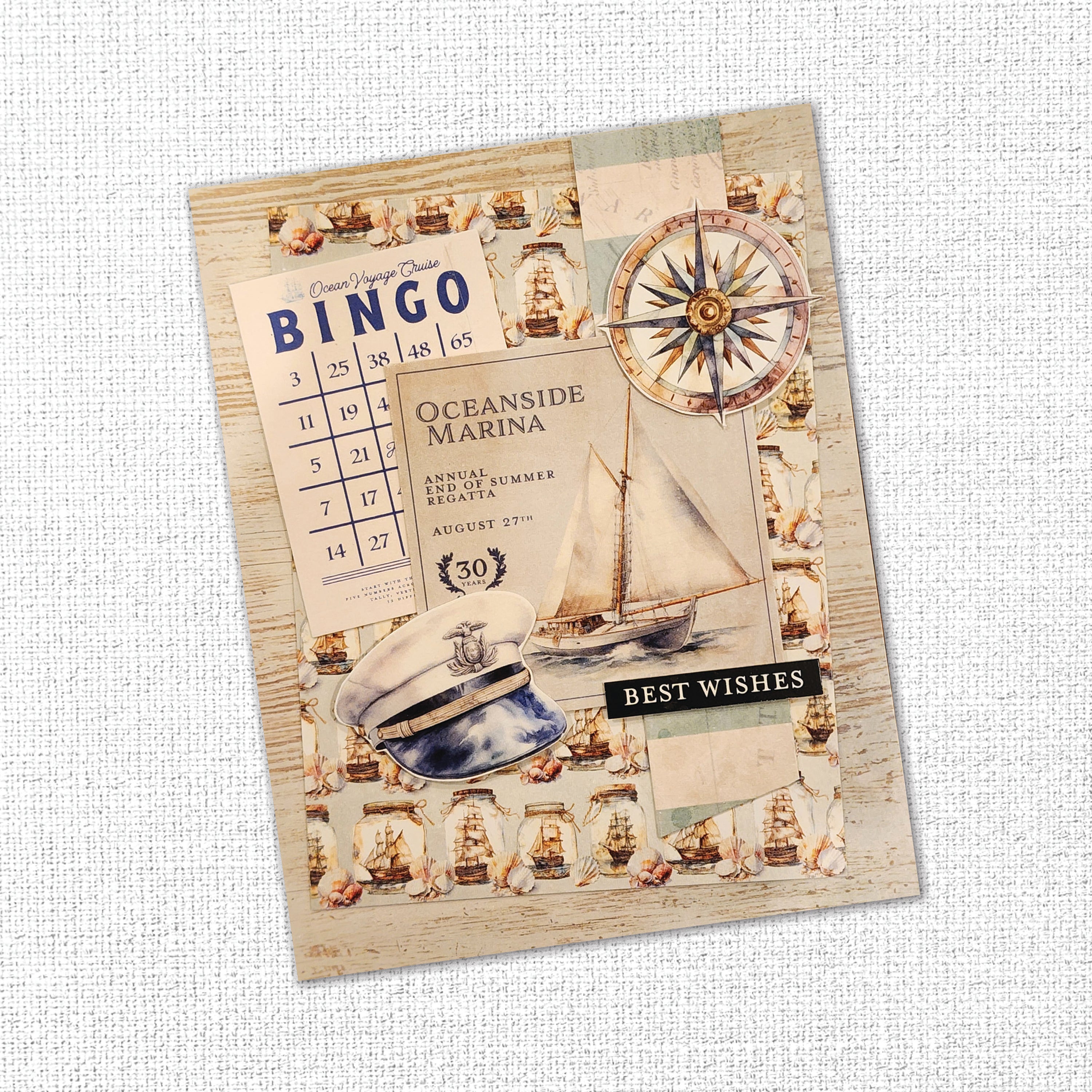 Seaside Memories Basics 12x12 Paper Collection 33774