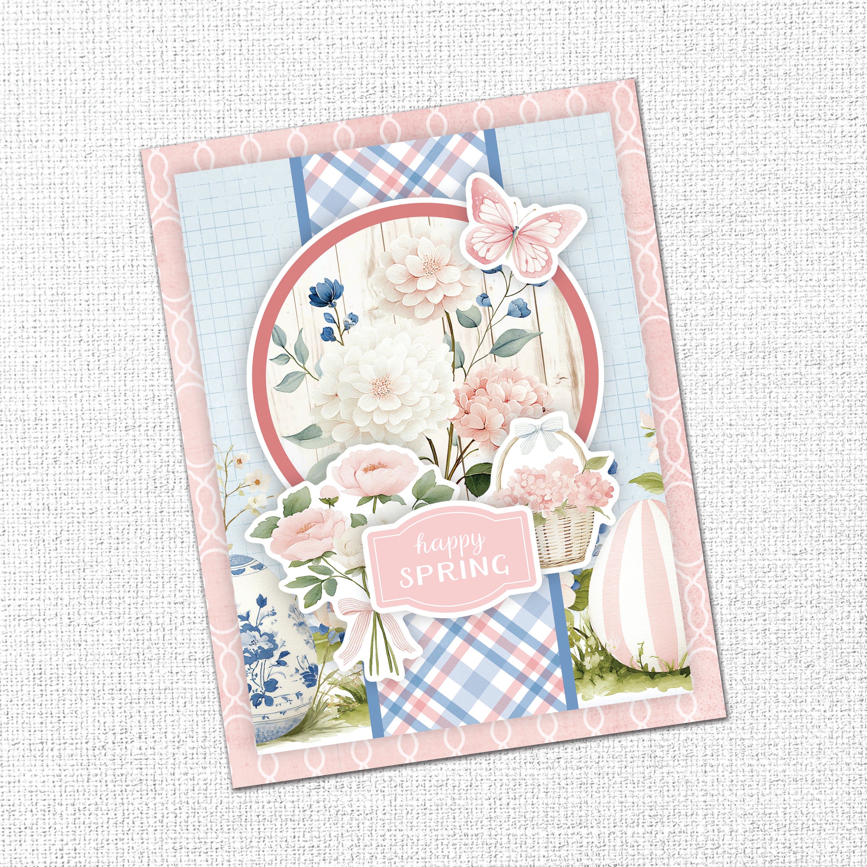 Primrose Garden Easter 6 x 8" Cut Aparts 36064