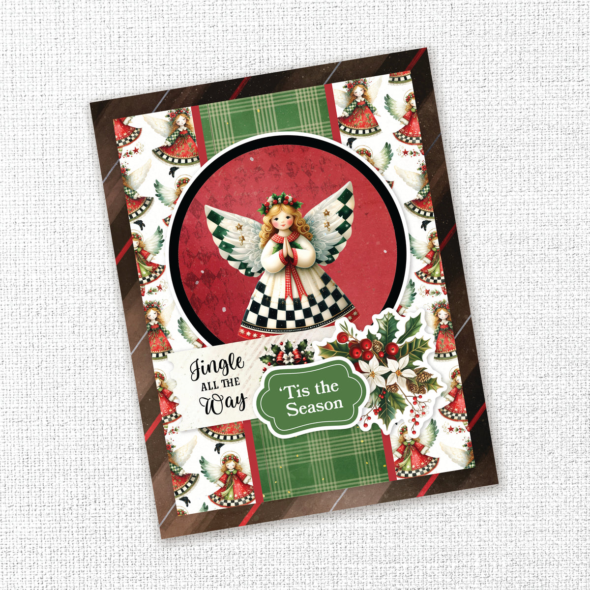 Christmas Wishes Basics D 12x12 Paper (12 pc Bulk Pack) 37129
