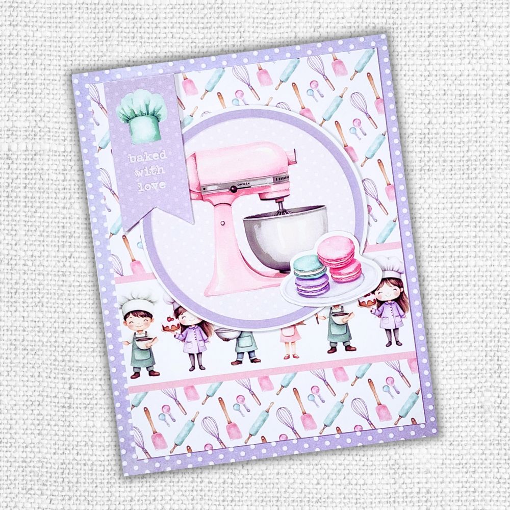 Little Bakers Patterns 6x6 Paper Collection 35020