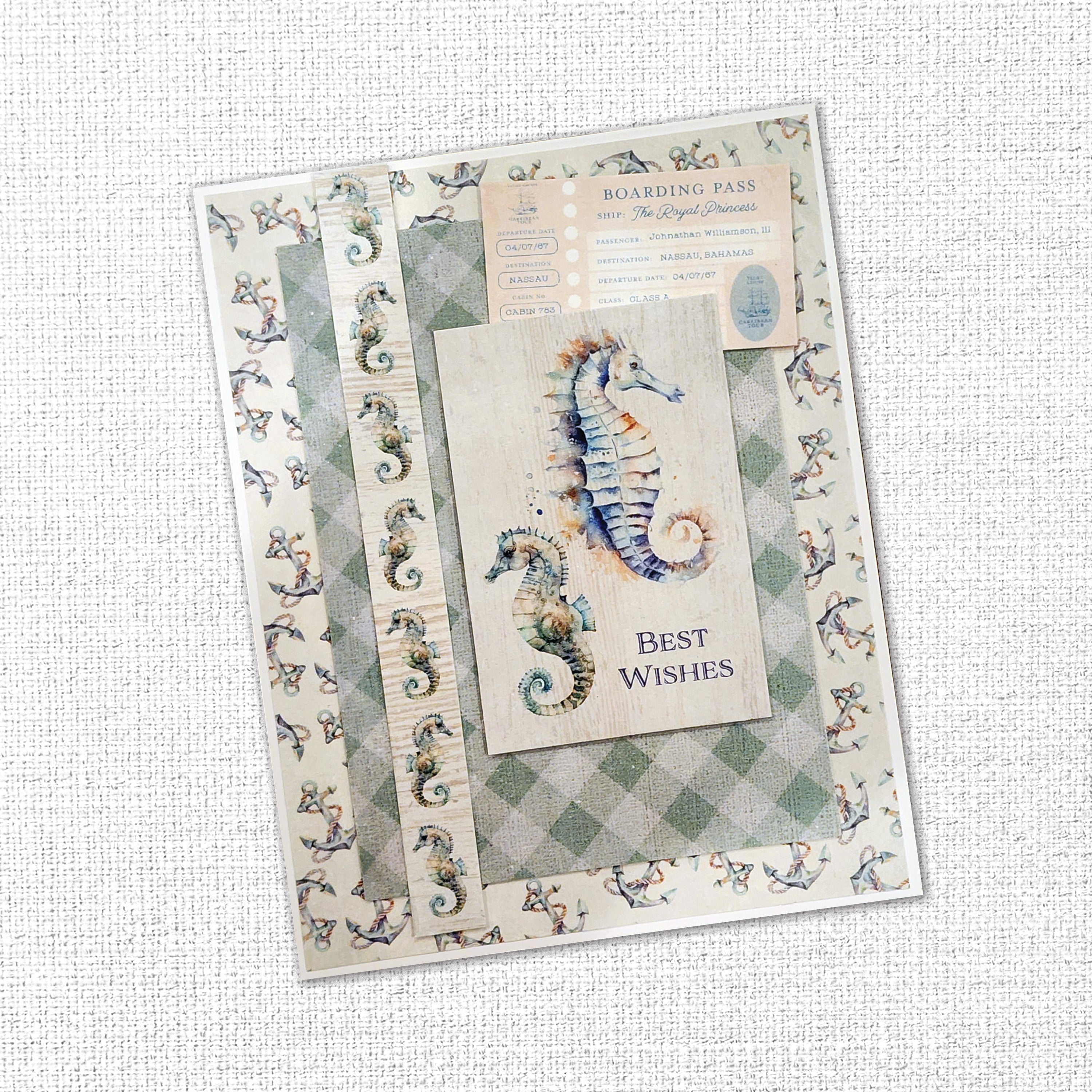 Seaside Memories 12x12 Paper Collection 33750