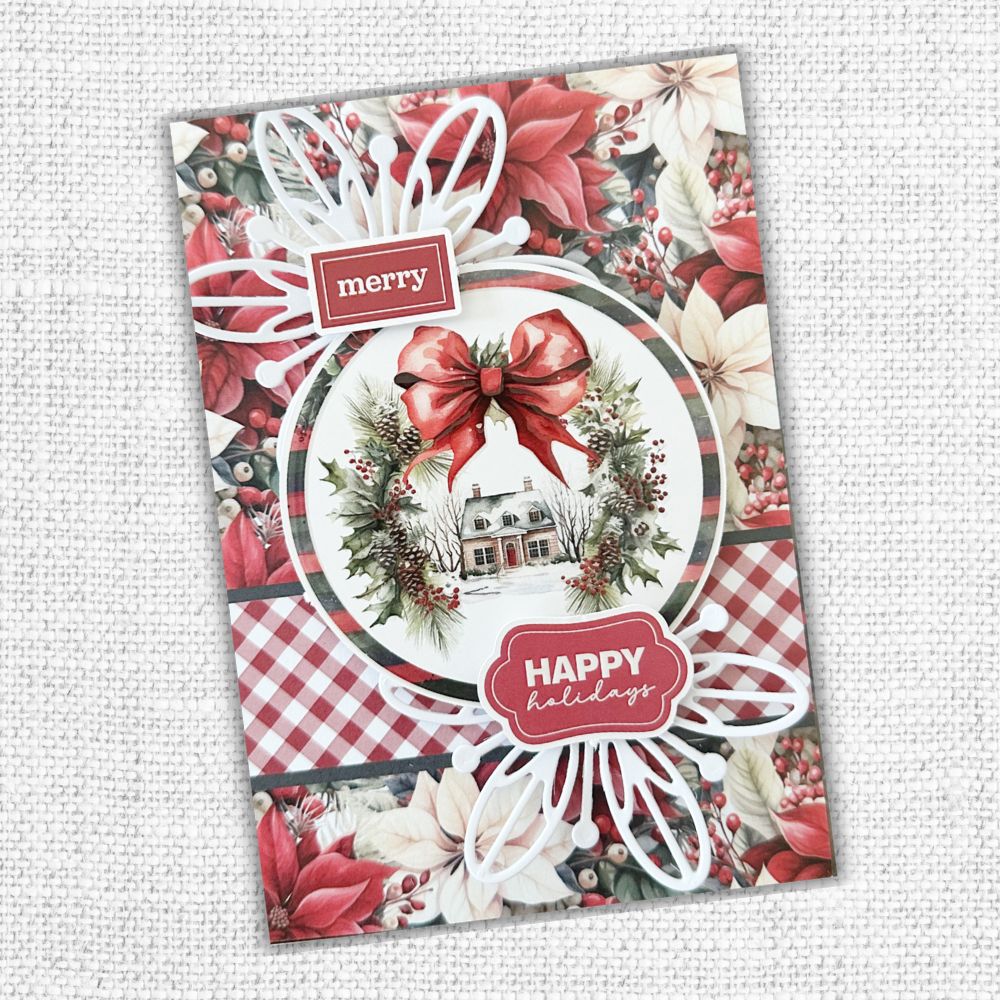 Jolly Holidays 6x8" Die Cuts & Sentiments 32643