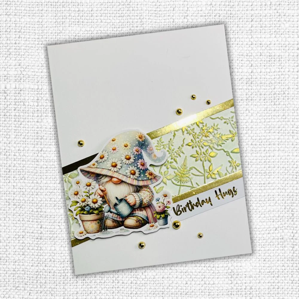 Leafy Garden 3D Embossing Folder 31506