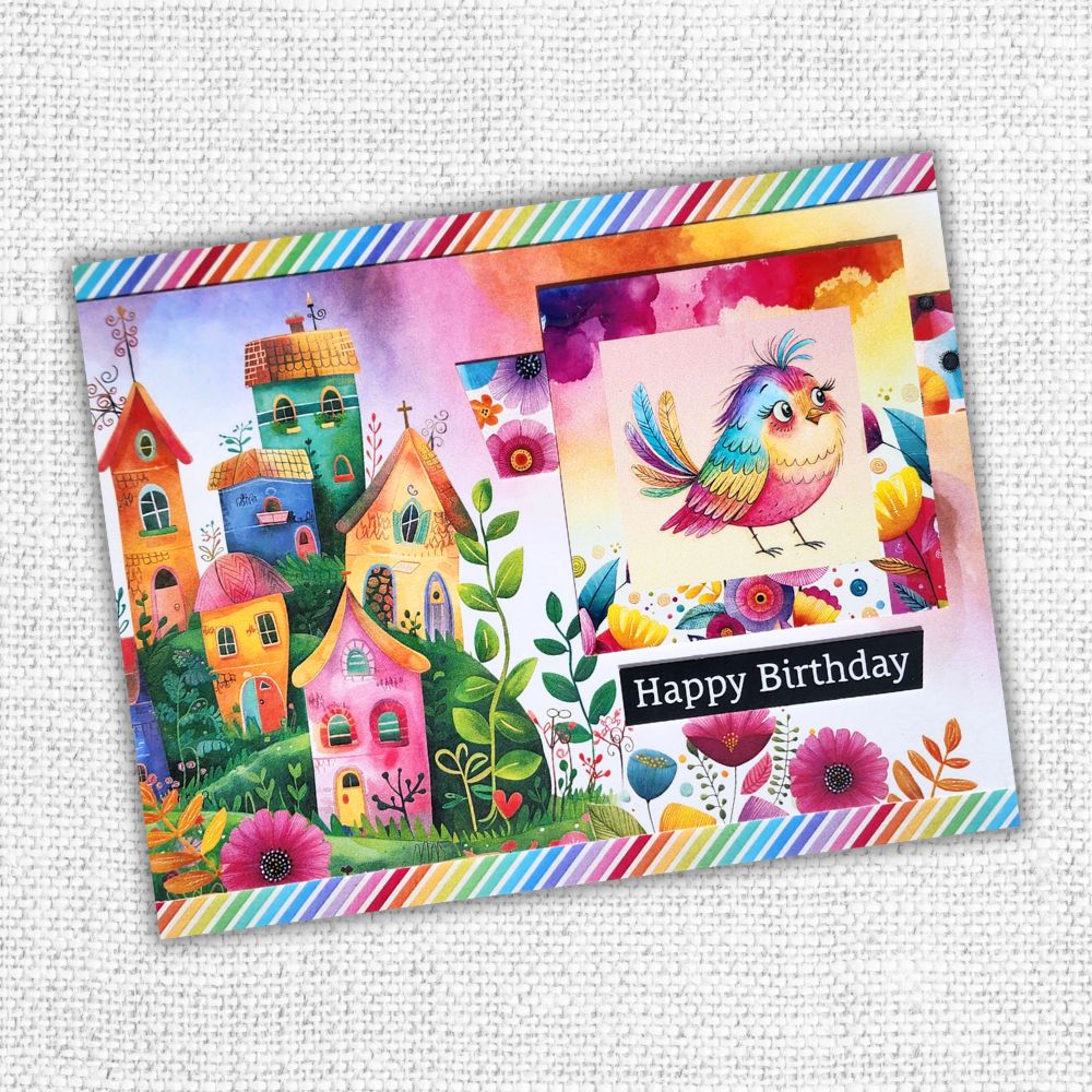 Rainbow Village Basics 6x6 Paper Collection 35319
