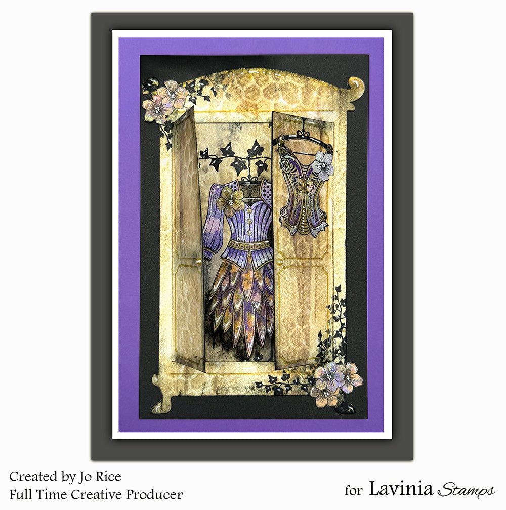 Lavinia Stamps - Roselles Tulle Stamp