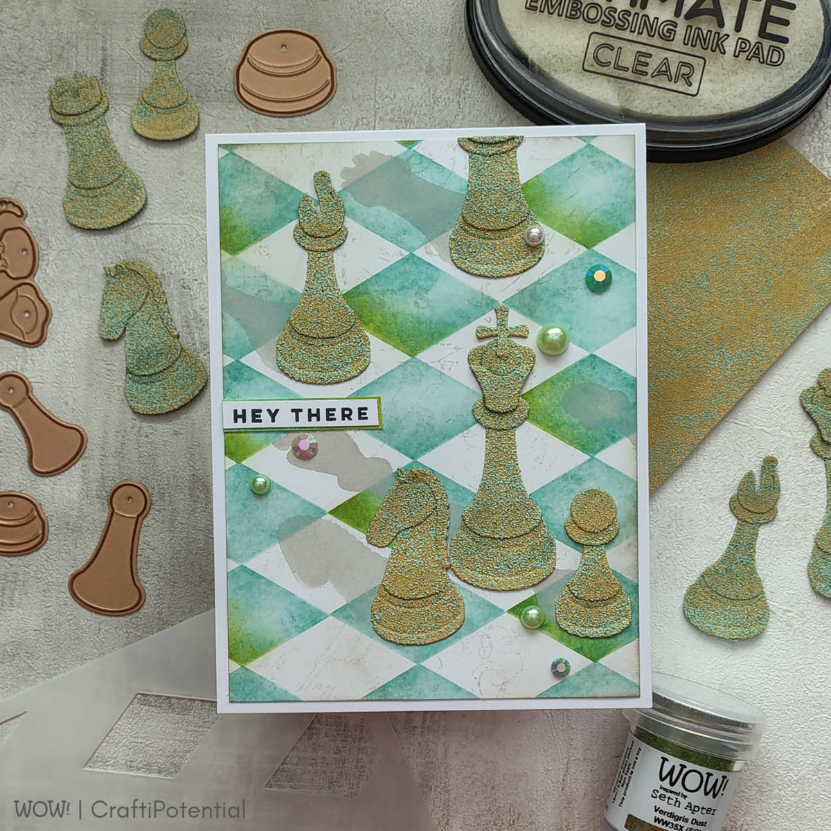WOW! Embossing Powder - Duo Rustic Remnants *Seth Apter*