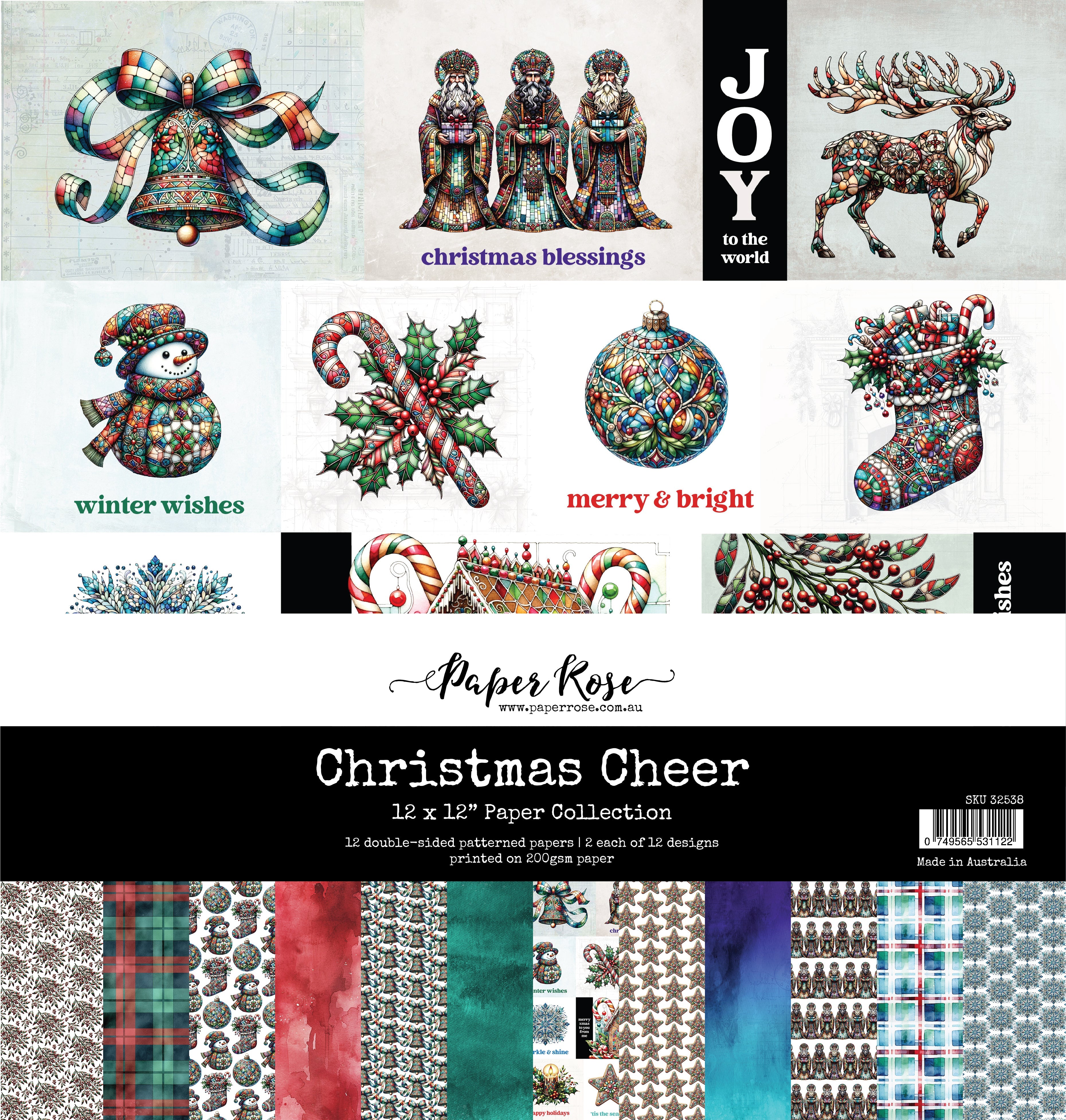 Christmas Cheer 12x12 Paper Collection 32538