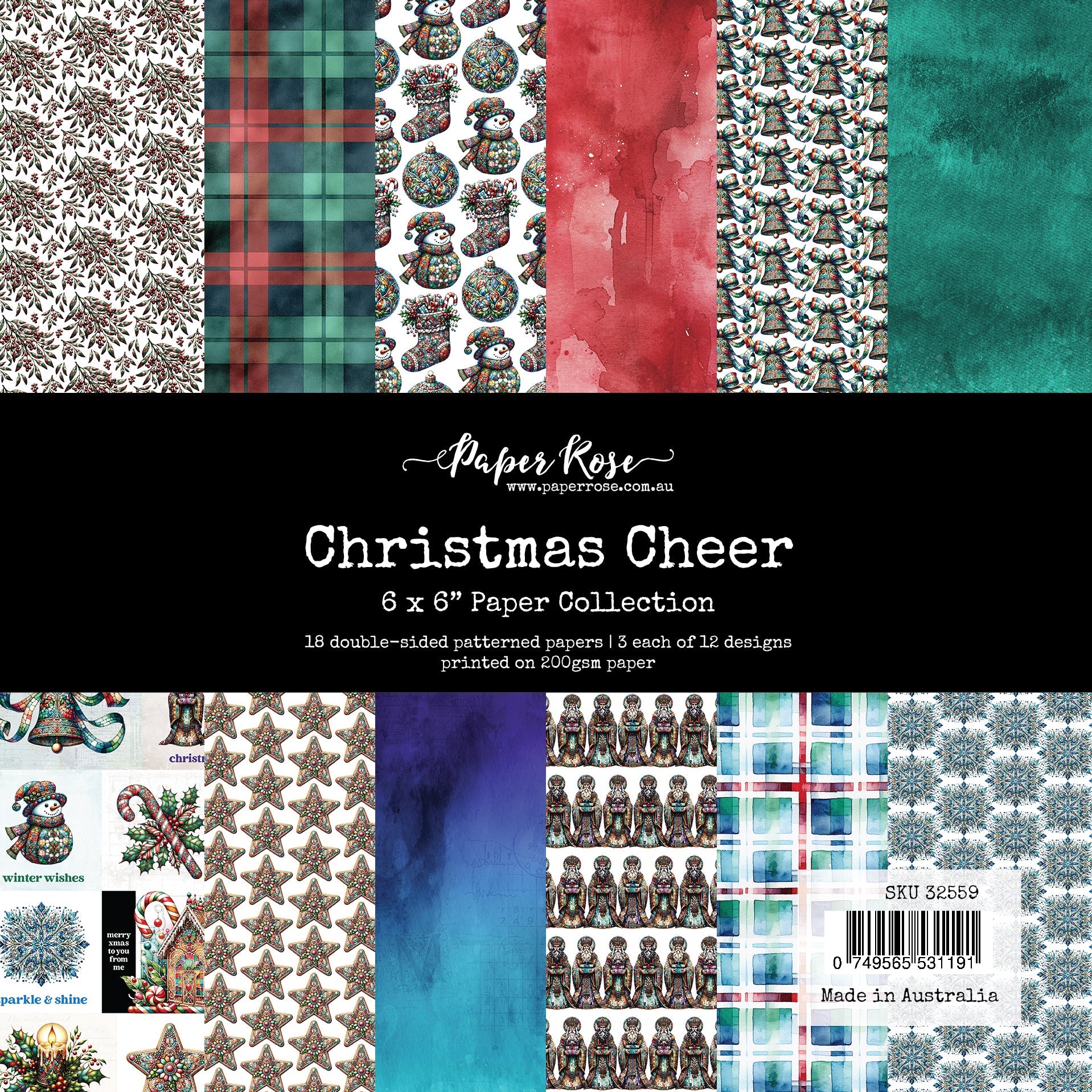 Christmas Cheer 6x6 Paper Collection 32559