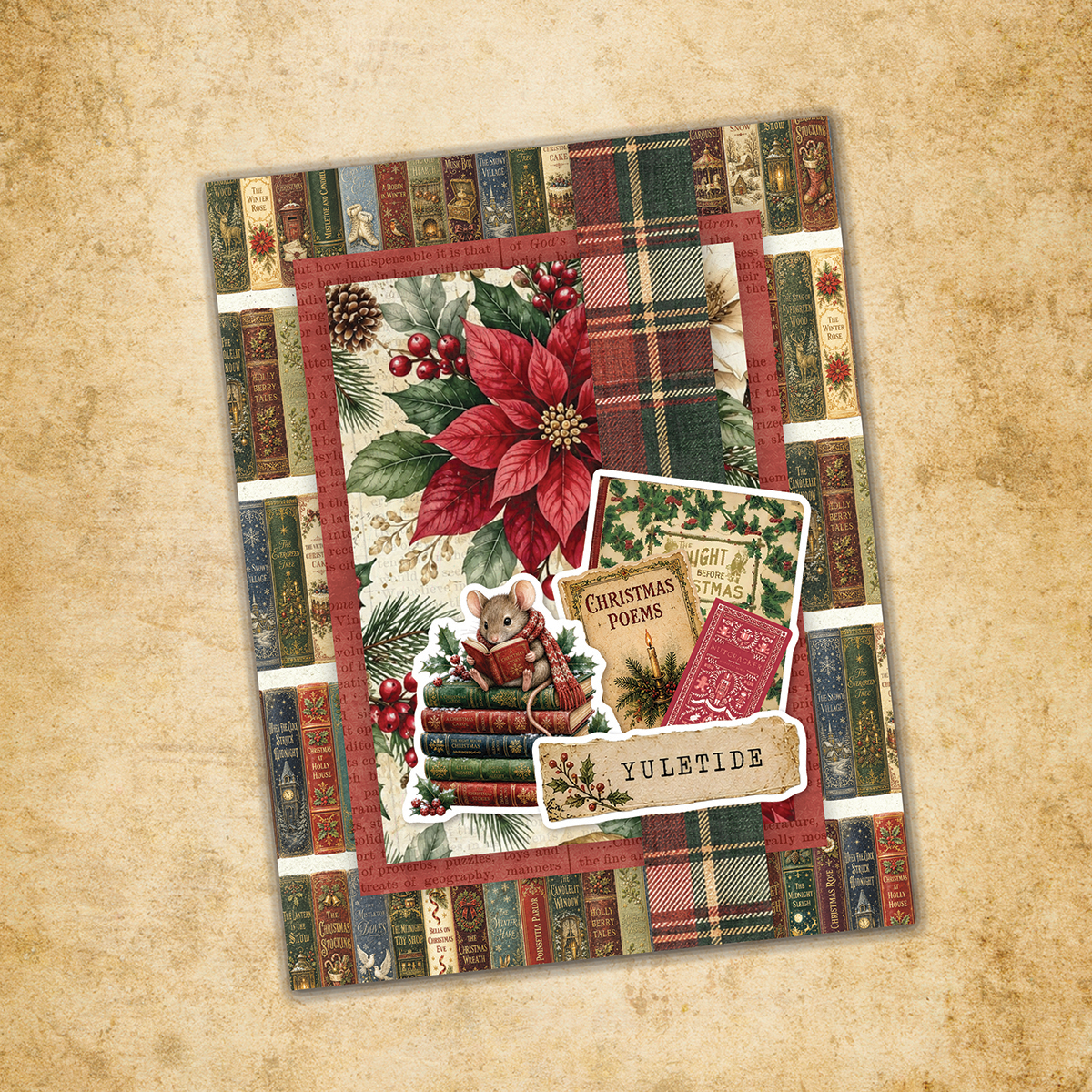 The Christmas Library Basics 12x12 Paper Collection 37570