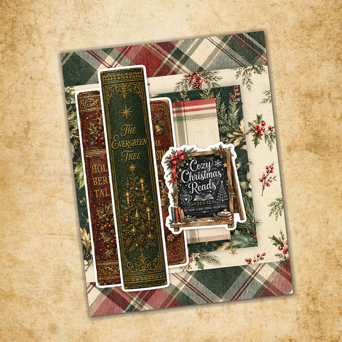 The Christmas Library 12x12 Paper Collection 37546