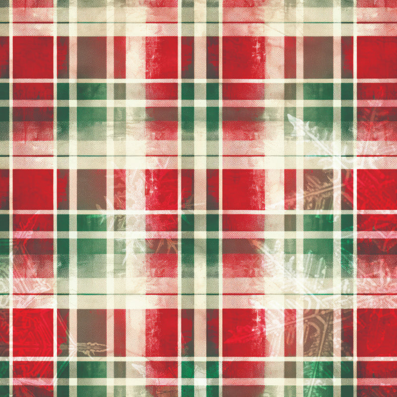 Creative Expressions Taylor Made Journals Christmas Plaid 8 in x 8 in Paper Pad