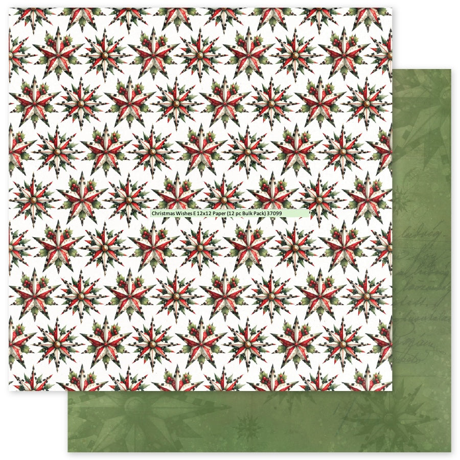 Christmas Wishes 12x12 Paper Collection 37084