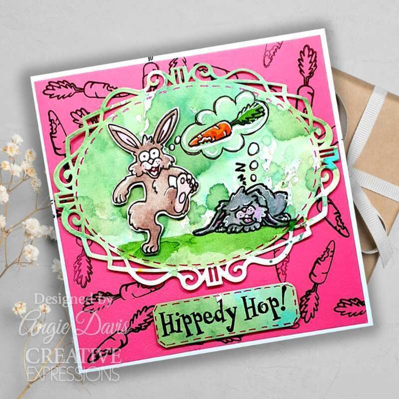 Creative Expressions Designer Boutique Collection No Bunny Like You 6 in x 8 in Clear Stamp Set