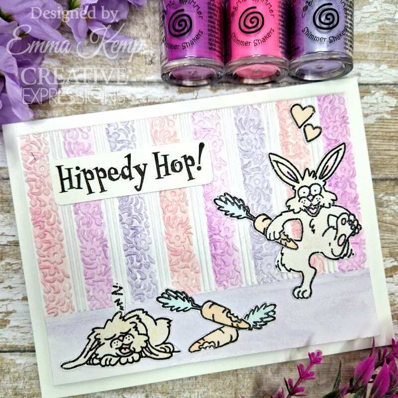 Creative Expressions Designer Boutique Collection No Bunny Like You 6 in x 8 in Clear Stamp Set