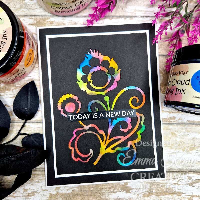 Creative Expressions Paper Cuts Folk Flowers Floral Flourish Craft Die