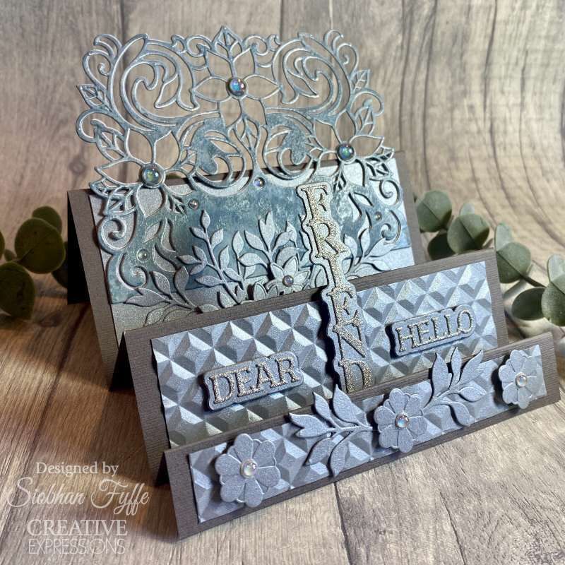 Creative Expressions Sue Wilson Friend Shadowed Stacked Sentiment Craft Die