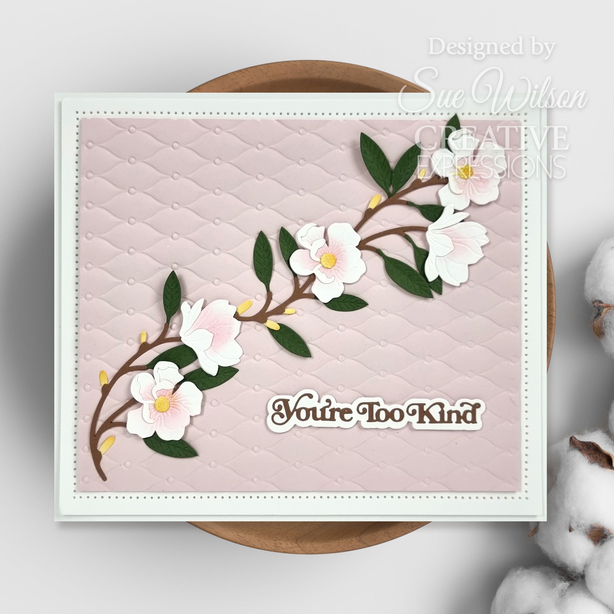 Creative Expressions Sue Wilson Layered Flowers Collection Magnolia Craft Die