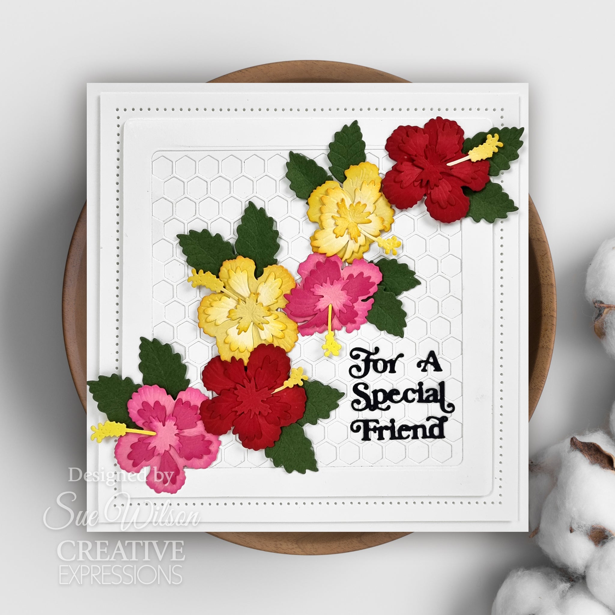 Creative Expressions Sue Wilson Mini Shadowed Sentiments For A Special Friend Craft Die