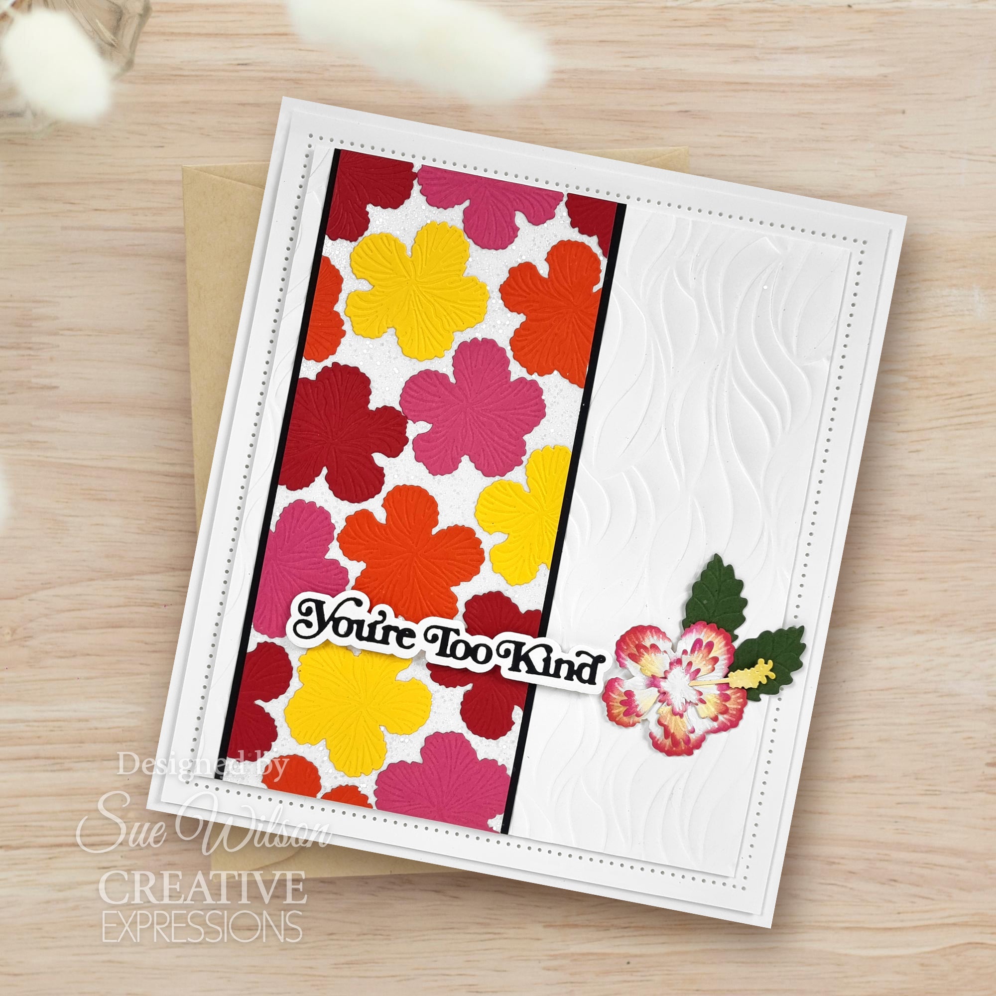 Creative Expressions Sue Wilson Layered Flowers Collection Hibiscus Craft Die