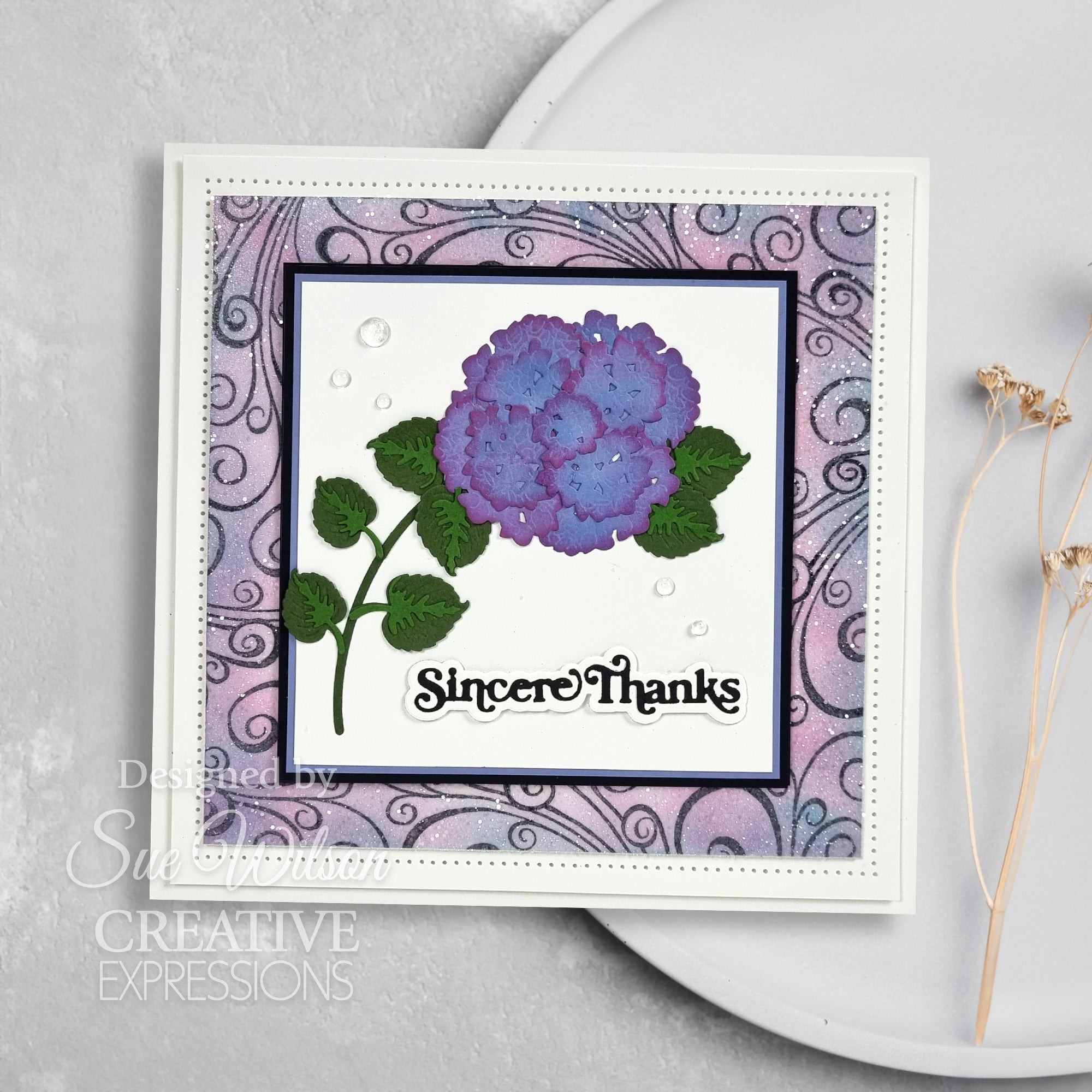 Creative Expressions Sue Wilson Layered Flowers Collection Hydrangea Craft Die