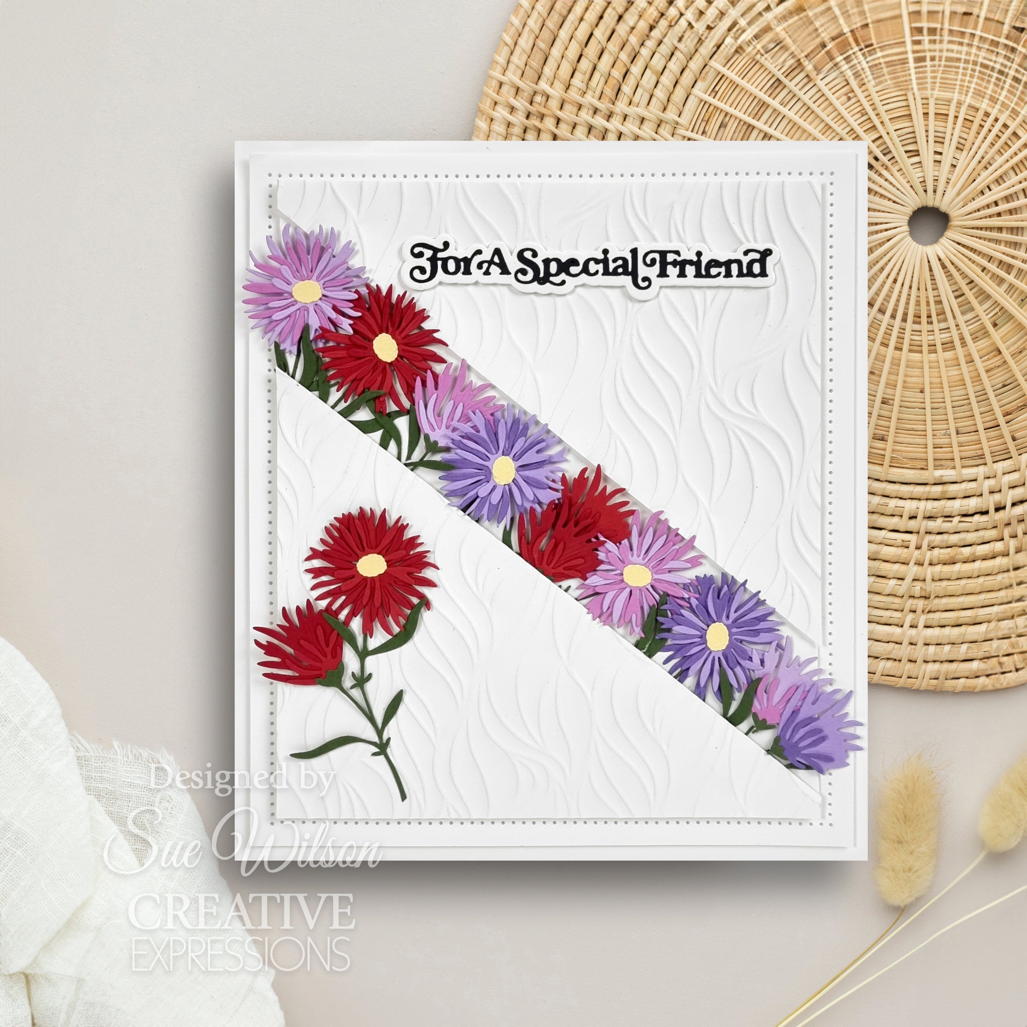 Creative Expressions Sue Wilson Layered Flowers Collection Aster Craft Die