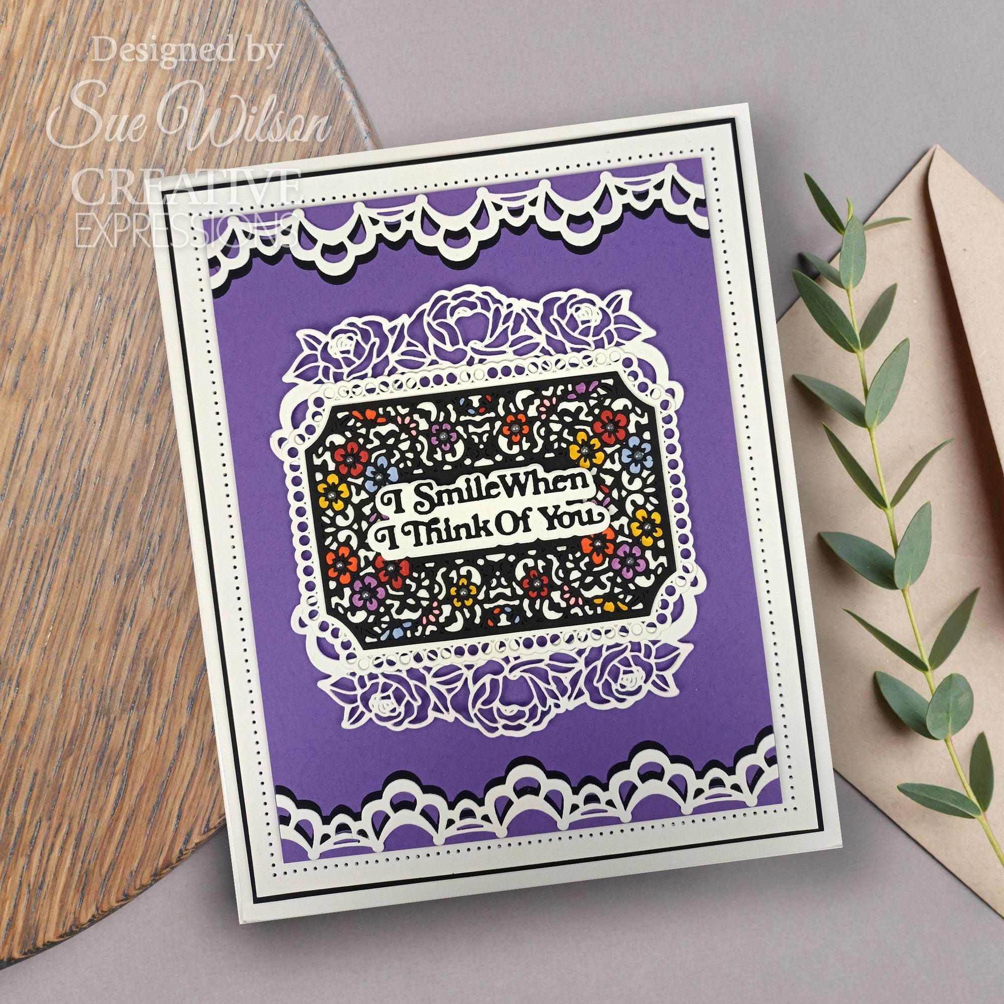 Creative Expressions Sue Wilson Frames & Tags Cora Craft Die