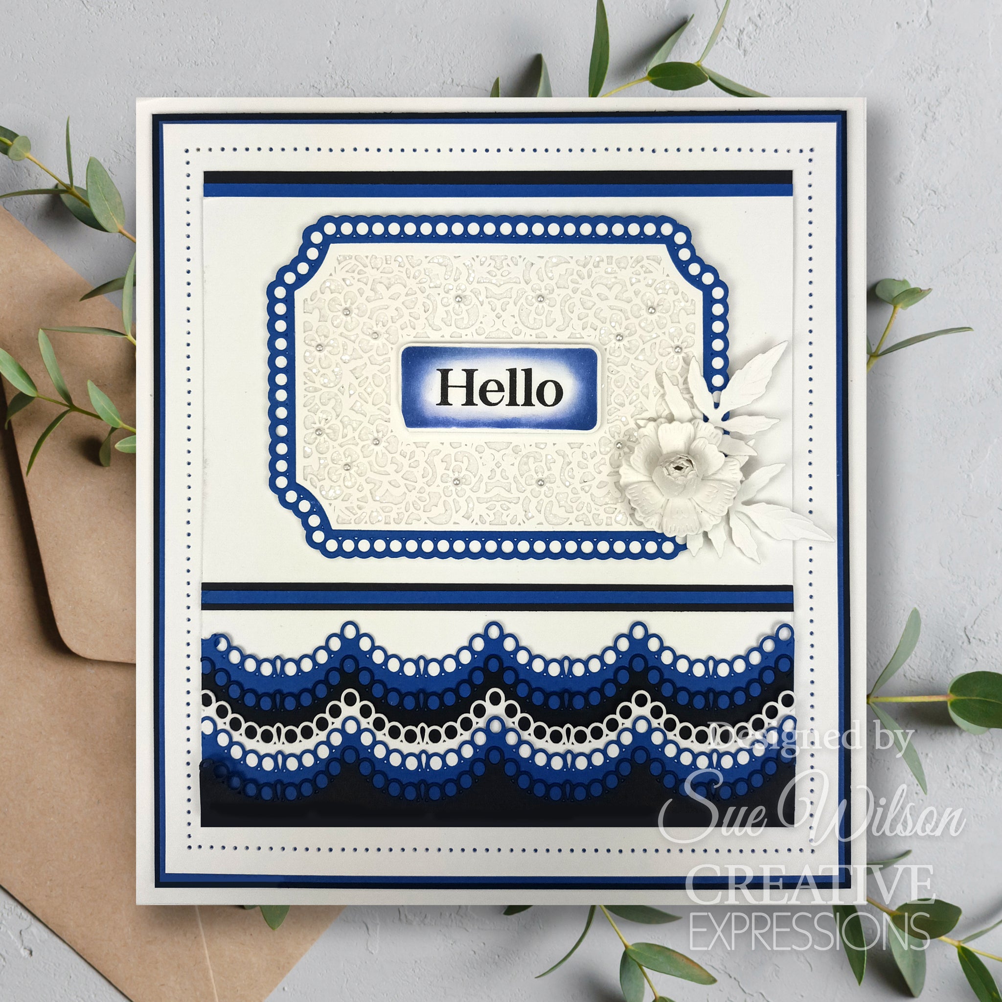 Creative Expressions Sue Wilson Frames & Tags Cora Craft Die