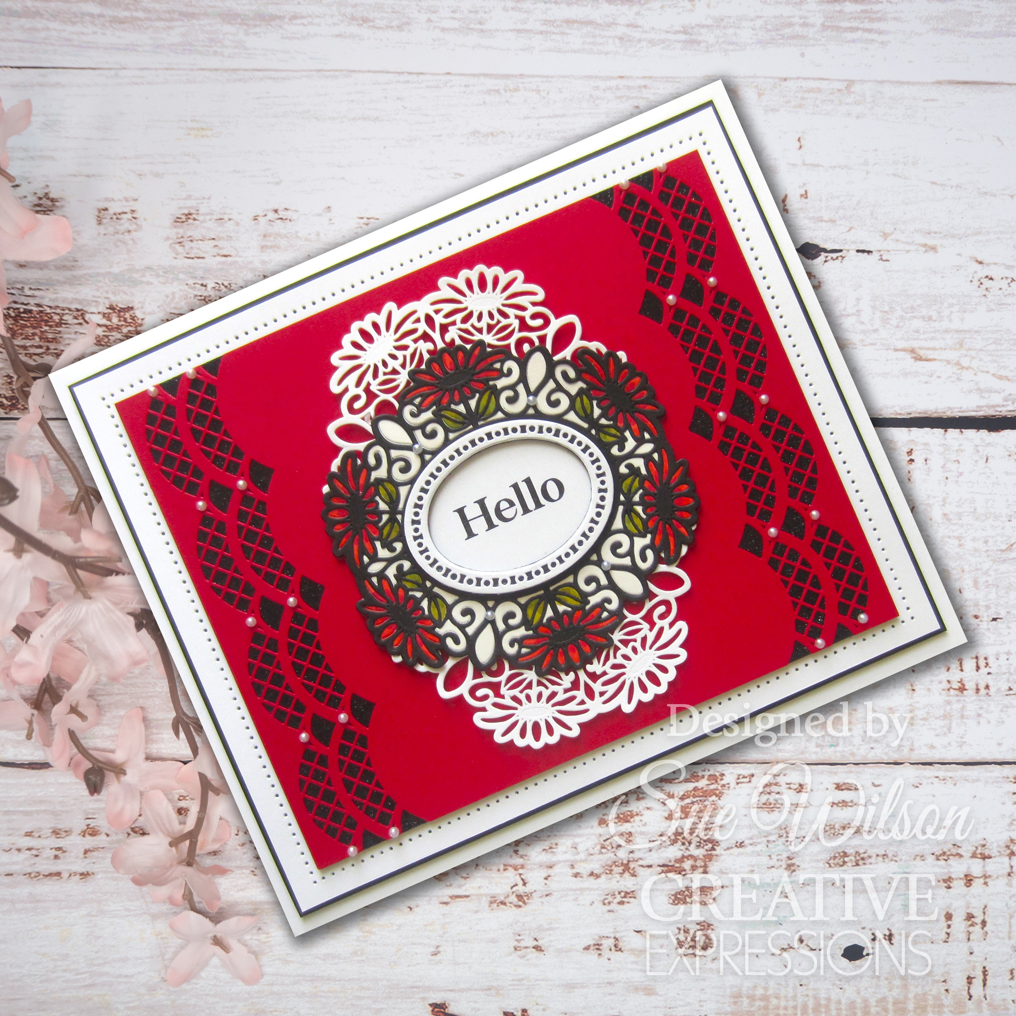 Creative Expressions Sue Wilson Frames & Tags Hazel Craft Die