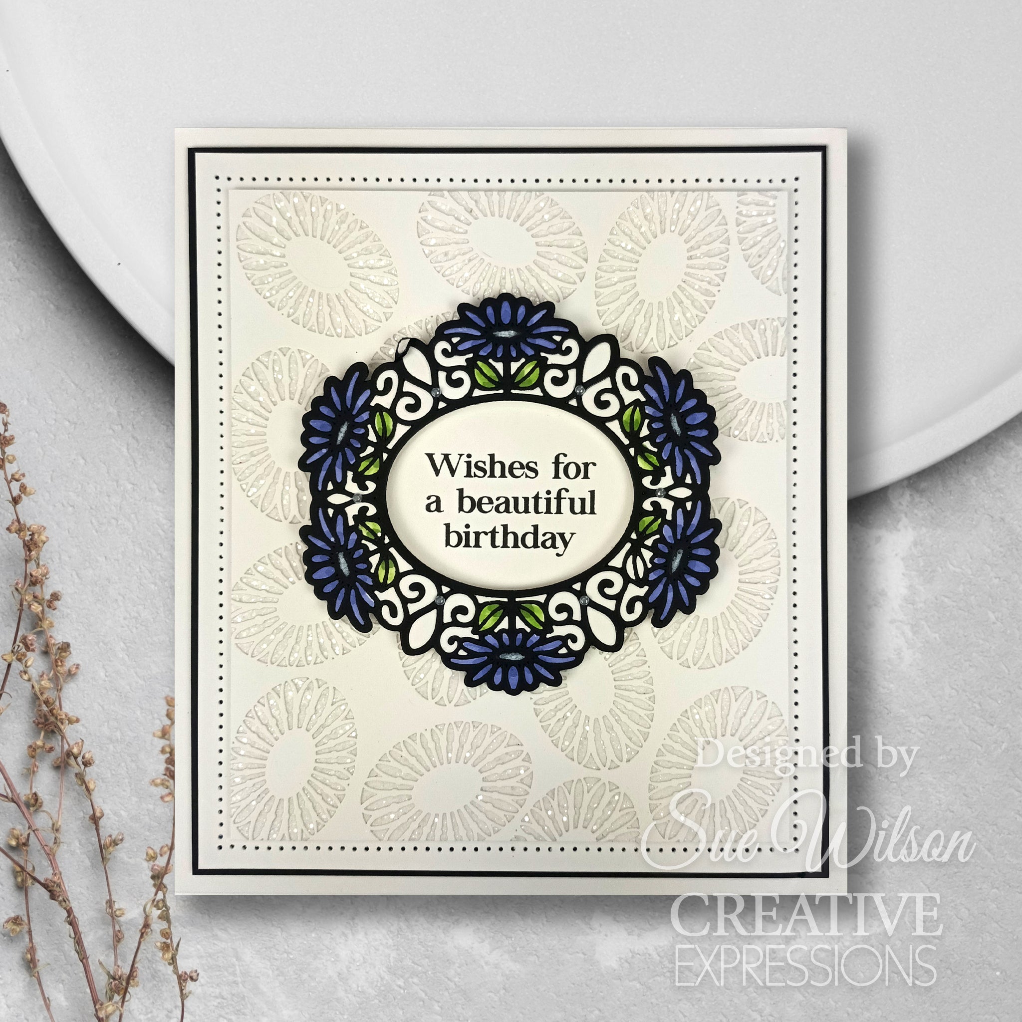 Creative Expressions Sue Wilson Frames & Tags Hazel Craft Die