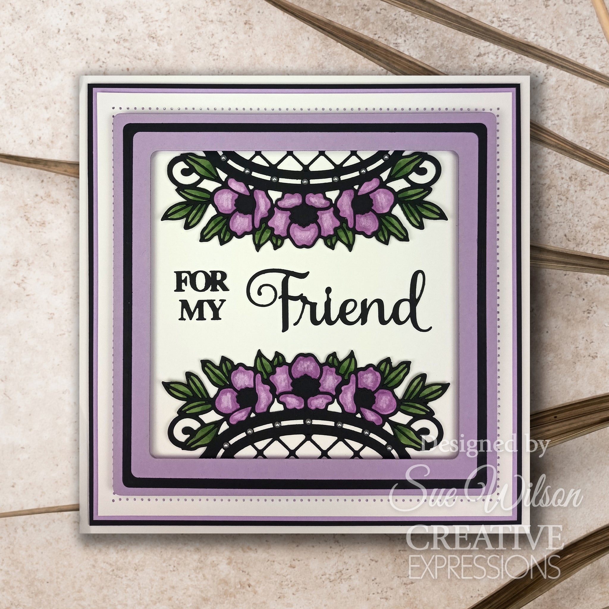 Creative Expressions Sue Wilson Frames & Tags Della Craft Die