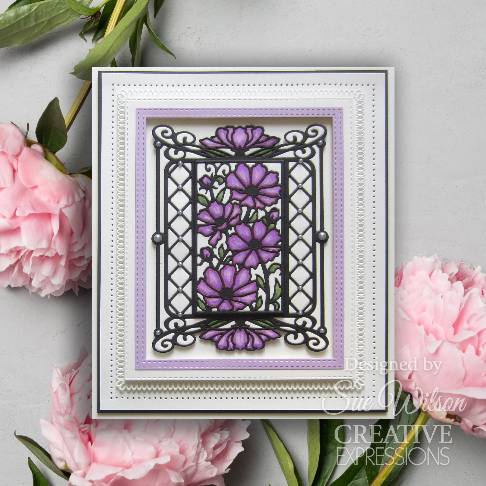 Creative Expressions Sue Wilson Frames & Tags Lena Craft Die