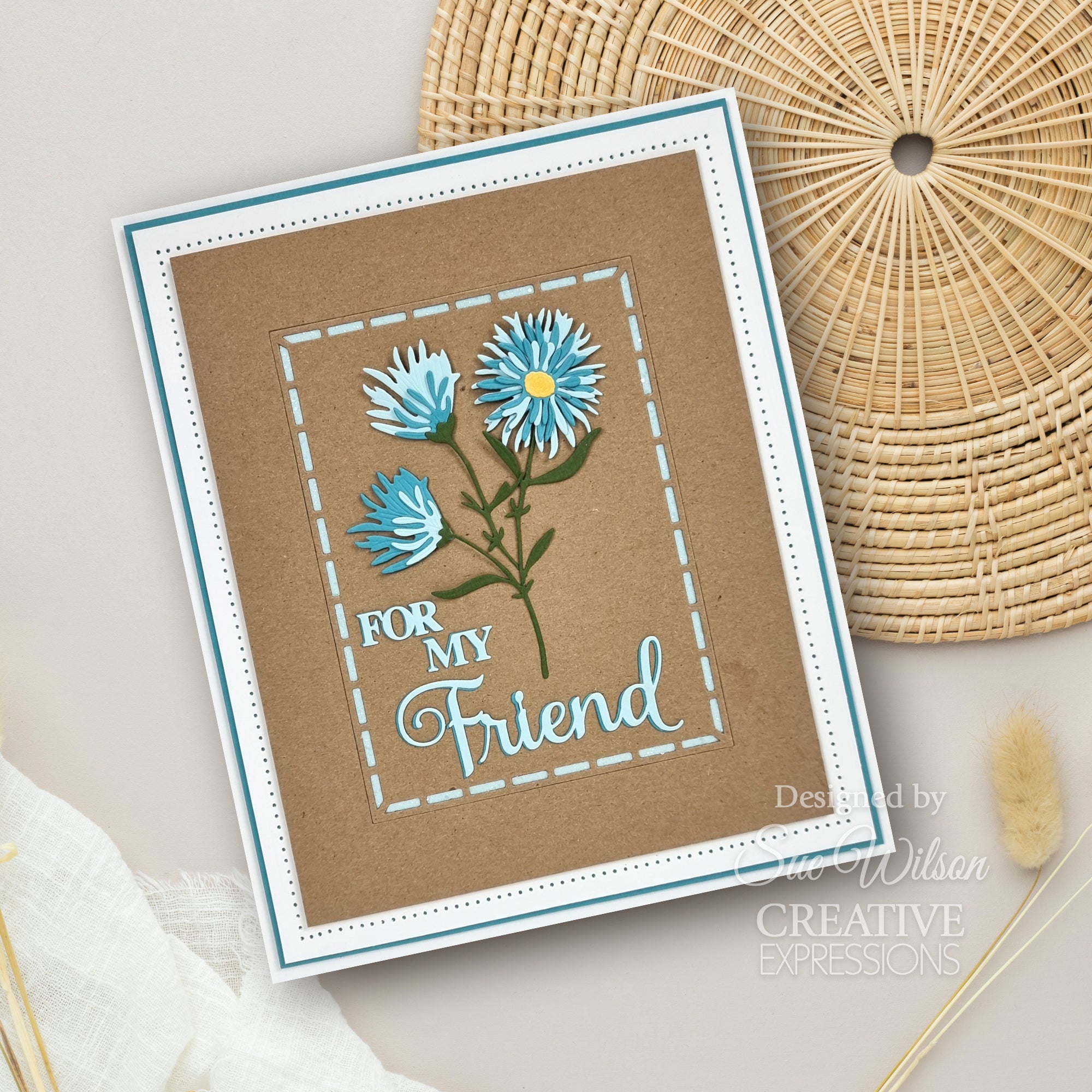 Creative Expressions Sue Wilson Layered Flowers Collection Aster Craft Die