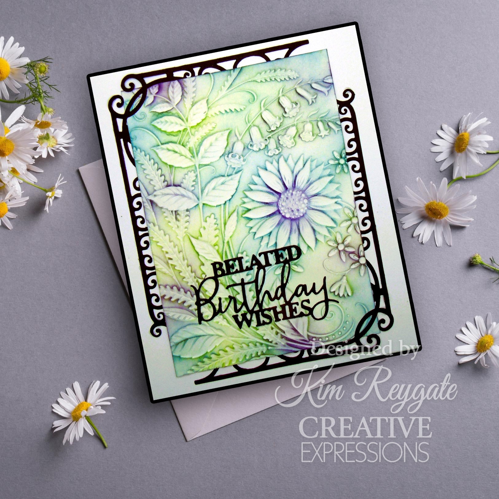 Creative Expressions Sunshine Serenade 5 in x 7 in 3D Embossing Folder