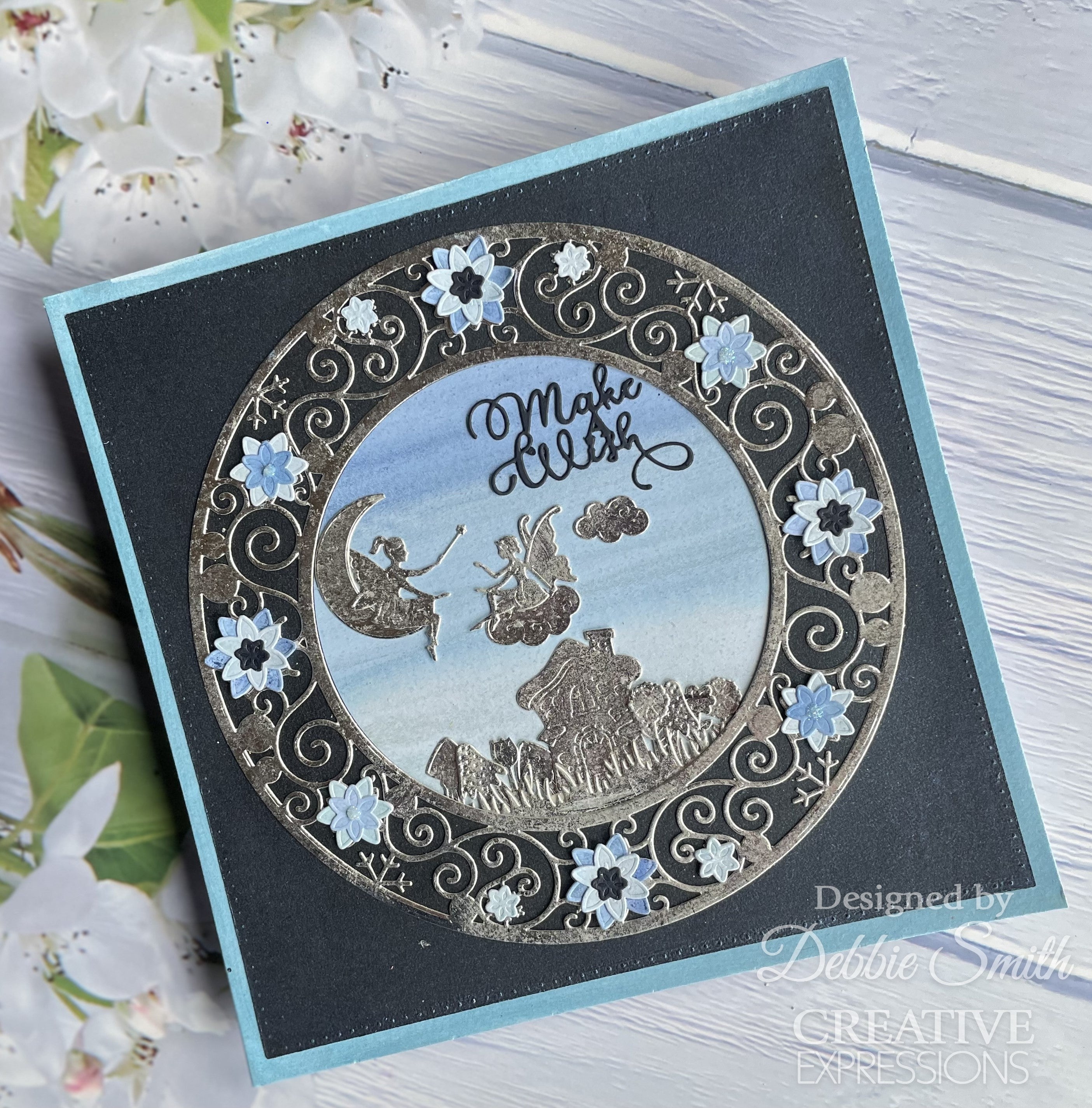 Creative Expressions Jamie Rodgers Fairy Village Corner Flourish Craft Die