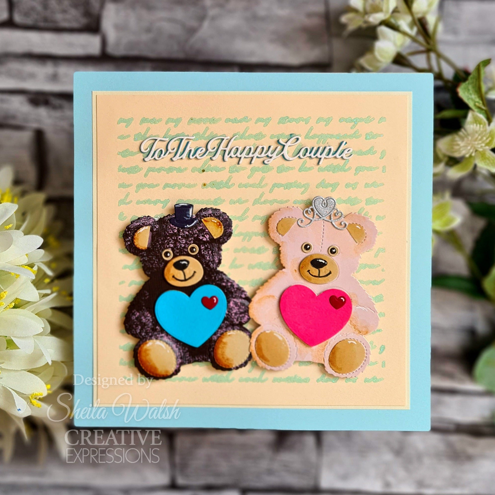 Creative Expressions Jamie Rodgers Everlasting Love Teddy Bear Craft Die