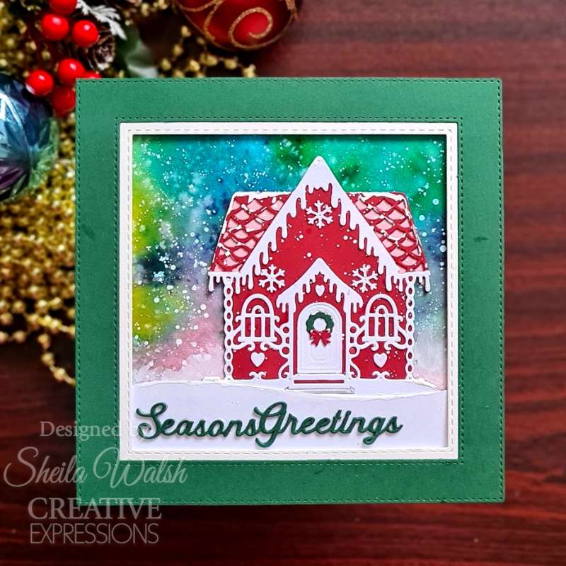 Creative Expressions Paper Cuts Festive Gingerbread House Craft Die