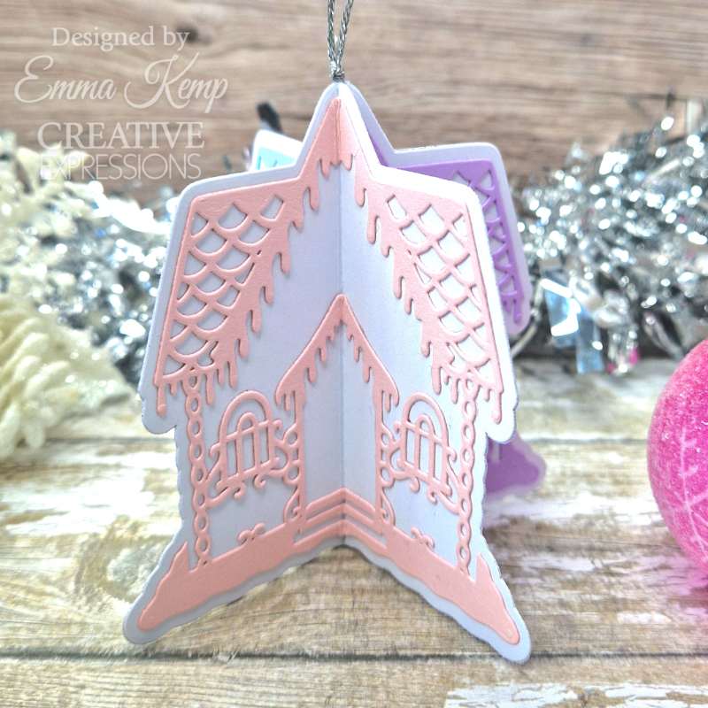 Creative Expressions Paper Cuts Festive Gingerbread House Craft Die