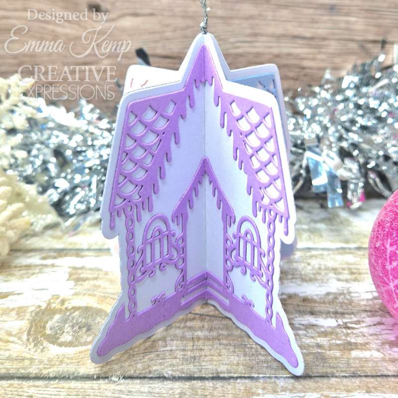 Creative Expressions Paper Cuts Festive Gingerbread House Craft Die