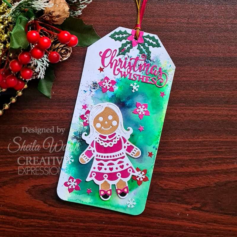 Creative Expressions Paper Cuts Festive Gingerbread Girl Craft Die