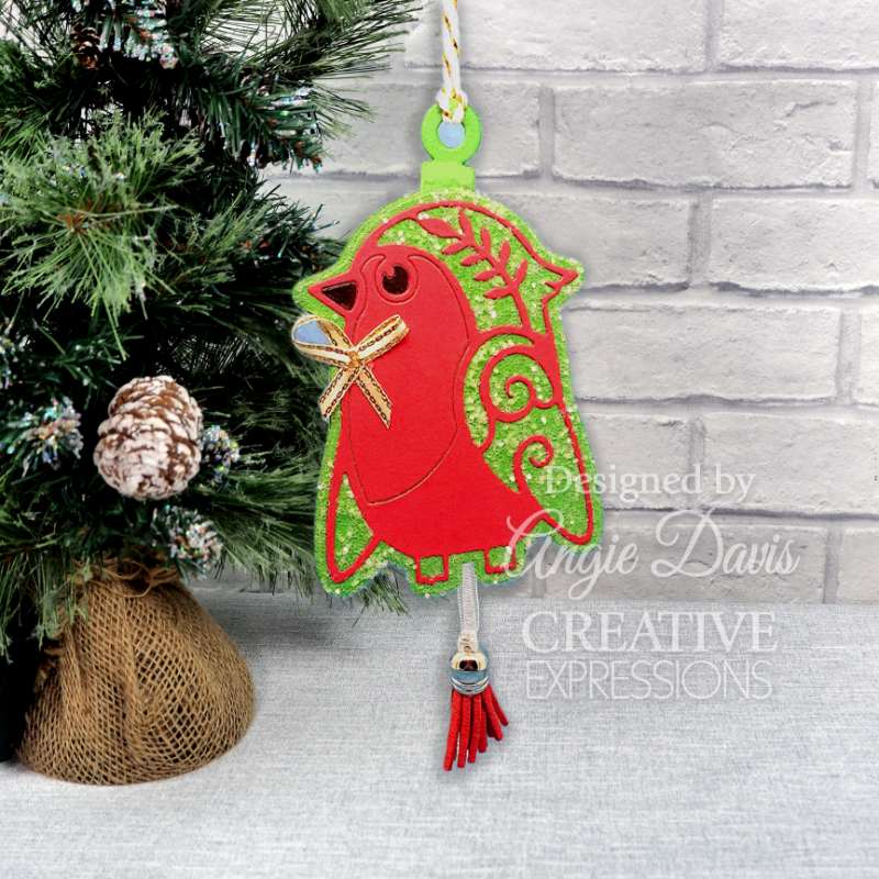 Creative Expressions Paper Cuts Festive Robin Craft Die