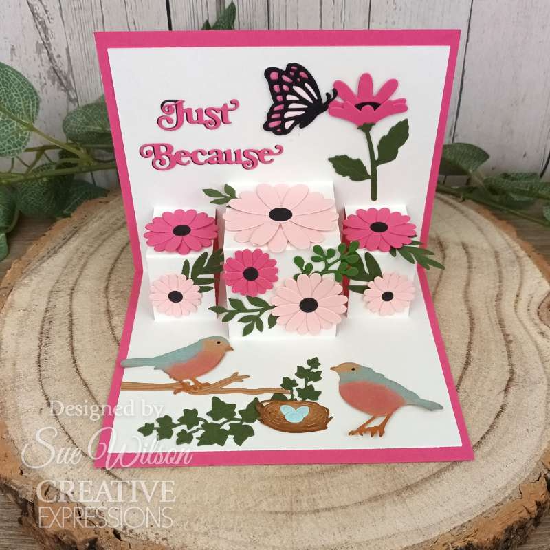 Creative Expressions Sue Wilson Pop Up 3D Card Maker Craft Die