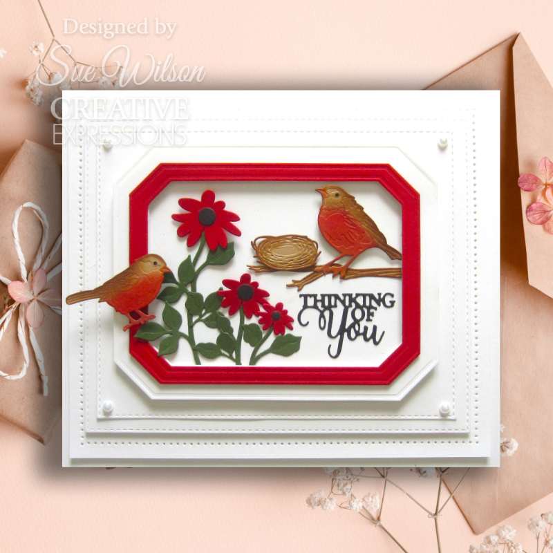 Creative Expressions Sue Wilson Finishing Touches Dynamic Daisies Craft Die